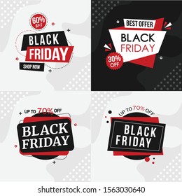 set bundle Flash Sale Design for business for business. Discount Banner Promotion Template