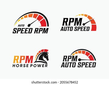 Set bundle RPM speed logo design