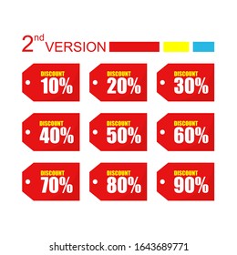 set bundle tag discount sale of products