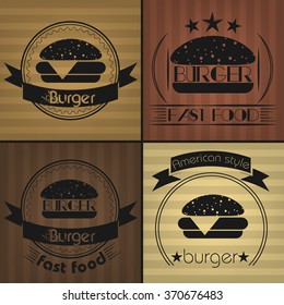 set burger icons