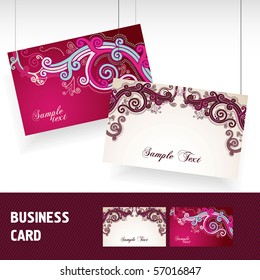 set business card