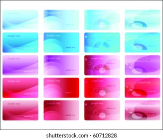 Set of Business cards 1