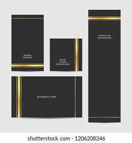 Set business cards
