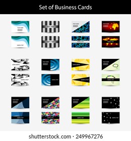 Set of Business Cards