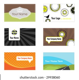 Set of Business Cards