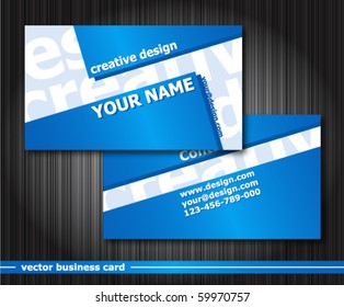 Set of business cards