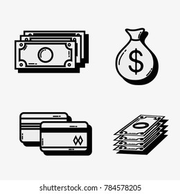 set business economy liner icon