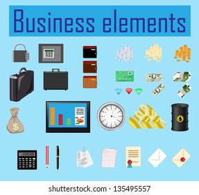 set of business elements