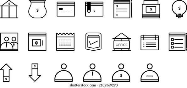 Set of Business and Finance icons
