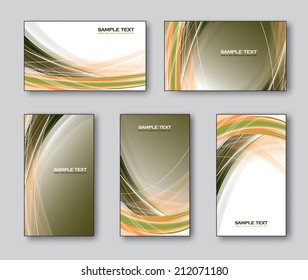 Set of Business or Gift Cards.