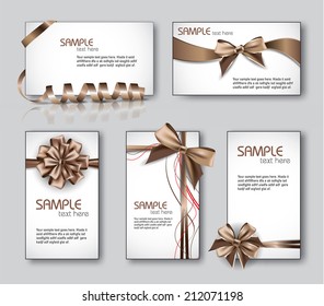 Set of Business or Gift Cards.