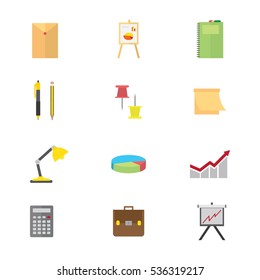 Set of business icon. Vector illustration