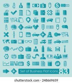 Set of business icons