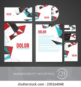 Set of Business Identity Vector Templates | Design Pack