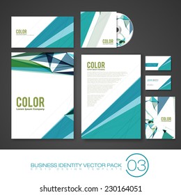 Set of Business Identity Vector Templates | Design Pack