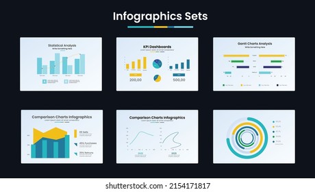 A set Of Business Infographics 