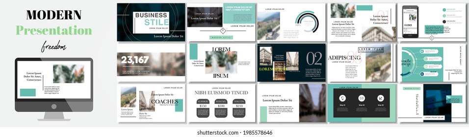 Set of business plan presentation template. Social media pack. Easy use in modern blog posts or Editable simple info banner, trendy book. For app, digital display style. Bright web flyer work. a4