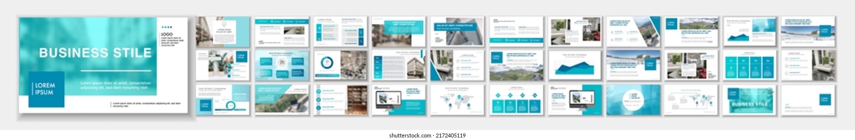 Set of business plan presentation template. Social media pack. Easy use in modern blog posts, Editable simple info banner, trendy book. For app, digital display style. Bright web A4 flyer work WEBINAR