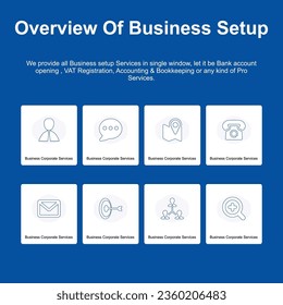 Juego de iconos de configuración de negocio. Icono plano para el diseño de interfaz de usuario de aplicaciones móviles o sitios web.