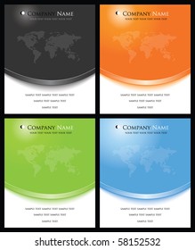 set of business template