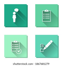 Set of business vector icon.