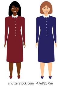 Set of Business Women