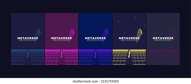 Set of Businessman Start and Steps into Future Door. Moving Forward to New Technology, Blockchain and the Next Layer of the Internet Concepts. Futuristic Tone
