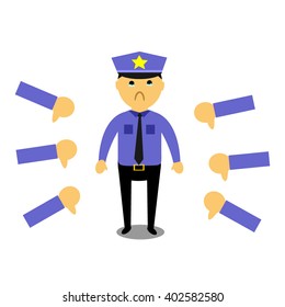 set of businessman vector character with different pose