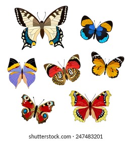 set butterfly