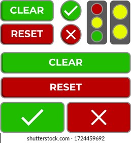 Set Button template vector design. Thank you for buying and enjoy your package.