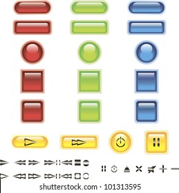 set buttons