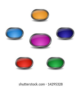 set of buttons