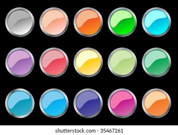 Set of buttons any color