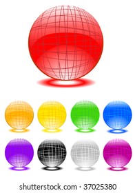 Set of buttons any color