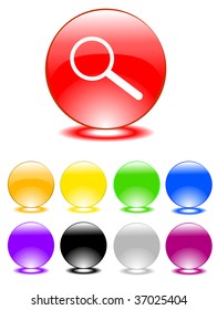 Set of buttons any color