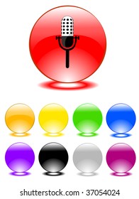 Set of buttons any color
