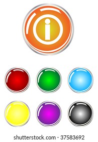 Set of buttons any color