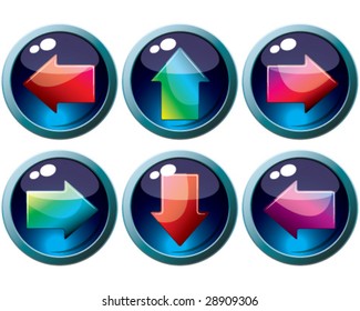 Set Buttons with arrows.