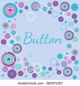 set of buttons in different colors and designs
