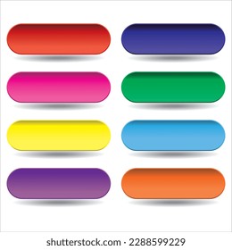 set buttons icon vector illustration symbol
