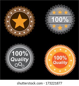 set of buttons and icons for developers of sites