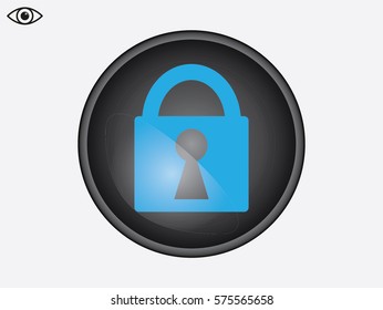 set of buttons for website technology, icon, vector illustration eps10