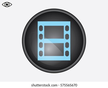 set of buttons for website technology, icon, vector illustration eps10