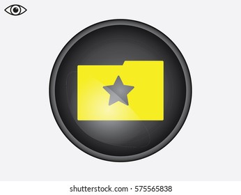 set of buttons for website technology, icon, vector illustration eps10