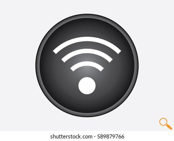 set of buttons for website technology, icon, vector illustration eps10