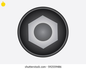 set of buttons for website technology, icon, vector illustration eps10