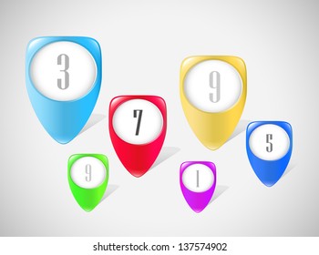 set of buttons for your web page