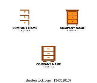 Set of Cabinet logo icon design template