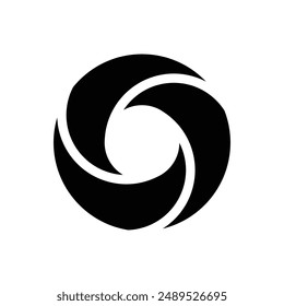 Set of Camera lens icon collection. Camera shutter symbol. Vector Illustration.