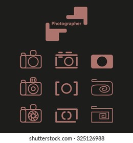 set of cameras logos